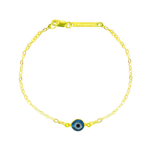 Light Blue Evil Eye Bracelet